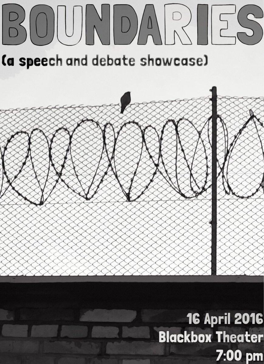 BCPXCPDebate's tweet photo. Y'all, our showcase on Boundaries is tonight! If you generally enjoy nonsense, you're welcome here. https://t.co/dFwrSf0qHq