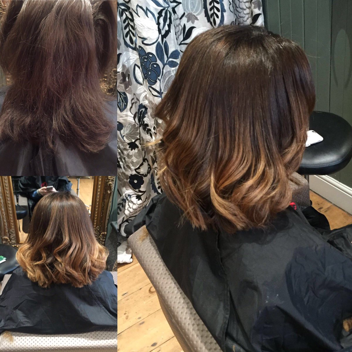 Simone Thomas Salon On Twitter Before After Of Balayage Toner