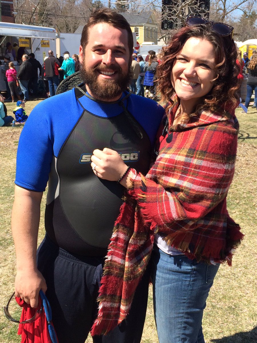 Just had our 1st #FloatYourFanny #proposal ! Congratulations, Ryan and Lisa! #shesaidyes