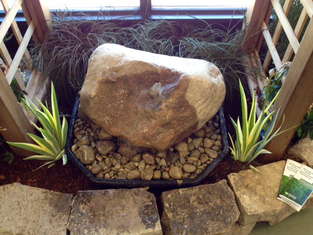 We have our very own #FEF water feature thanks to #LandscapePlusInc. - thank you!!@John_Pollice_TD@AIacobelli_TD