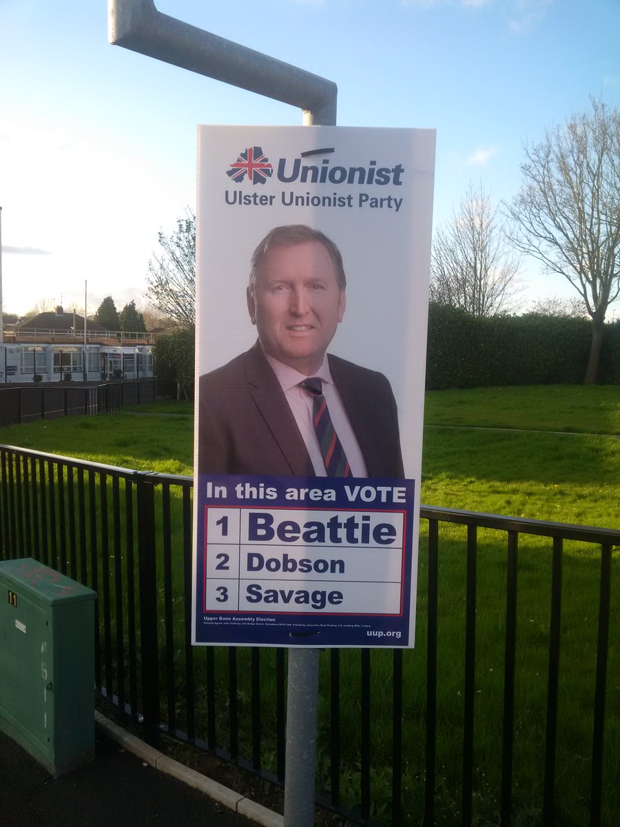 stjnicholson's tweet photo. @BeattieDoug @flahertycom @PortadownUUP #founddoug #99togo #34upperbann https://t.co/kOGenLjFcx