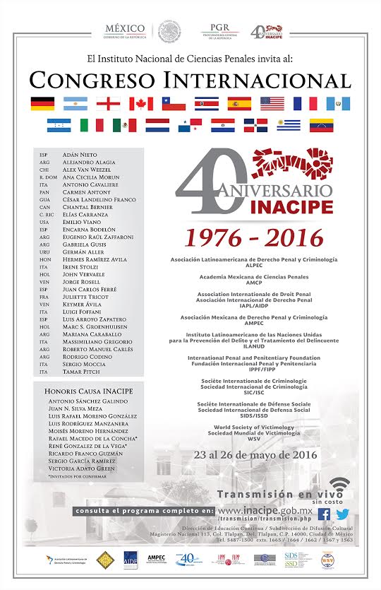 INACIPE's tweet photo. Congreso Internacional #40Aniversario del INACIPE, del 23 al 26 de mayo de 2016 https://t.co/y7fevgYtxL https://t.co/vCeYwnh1n3