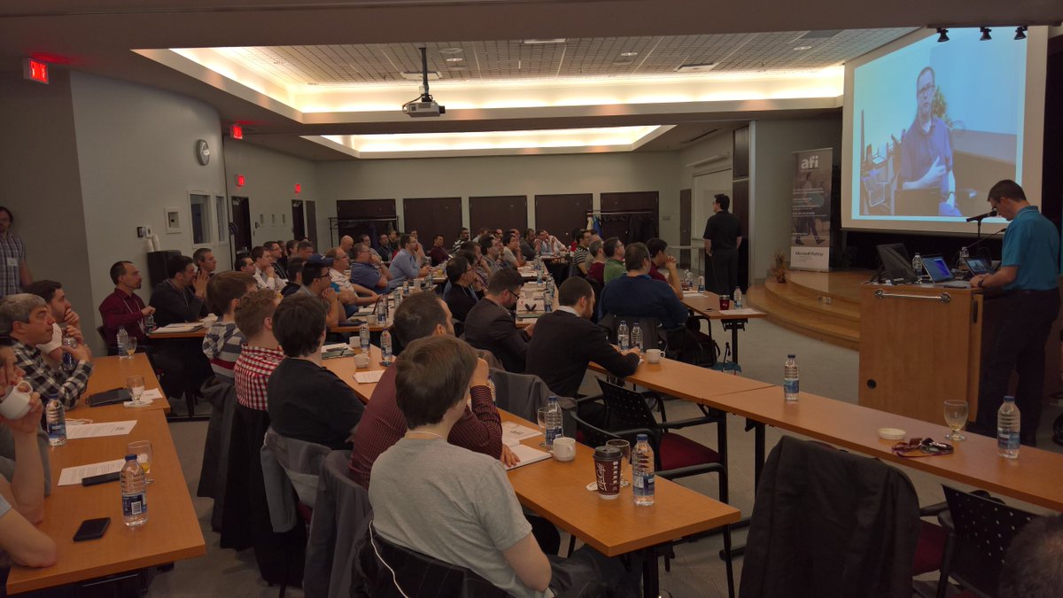 chverdon's tweet image. Azure Bootcamp in Quebec City! #azurebootcamp