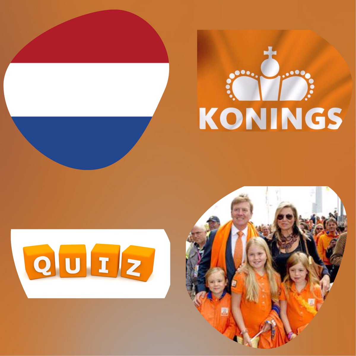 Koningsquiz! Vergeten jullie woensdag 20 april niet!'T KLOPT ECHT, 'N WEEK EERDER DAN NORMAAL.We gaan weer quizzen.