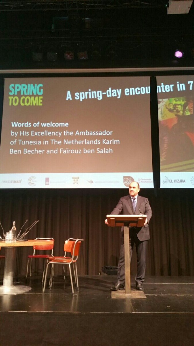 KBBECHER's tweet photo. #springtocome
Outstanding interactions and panels on Tunisia and Mena région https://t.co/JygQtLyErJ