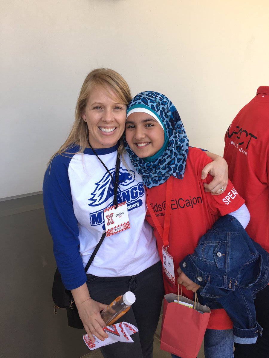 MrsKane2's tweet photo. So proud of this @TEDxKidsElCajon presenter! @CajonValleyUSD https://t.co/RSnWvaQmeV