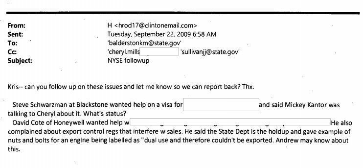 andrewperezdc's tweet photo. Clinton says she always tells donors she'll look into their concerns. Here's what that looks like in practice https://t.co/c7BqIaL2tN