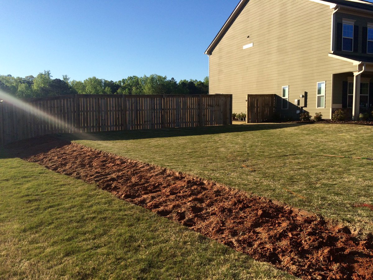 sean_crowder's tweet photo. Another #yardproject w @allegramarks 🌳🌻☀️ https://t.co/5iRqa8wu6p