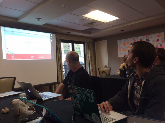 abbycabs's tweet image. Luke showing off the Software Discovery Dashboard at #codemeta. Try it here -&amp;gt; rocky-falls-16959.herokuapp.com