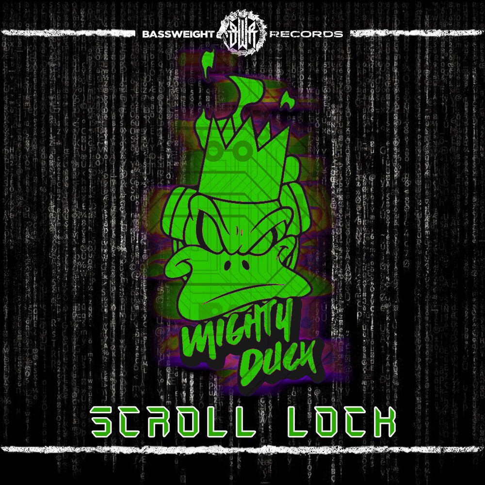 BassweightRec's tweet image. @MightyDuckBass is about to hack with #ScrollLock! Out 4/23 for FREE DOWNLOAD!

#Bassweight #Dubstep #EDM #music