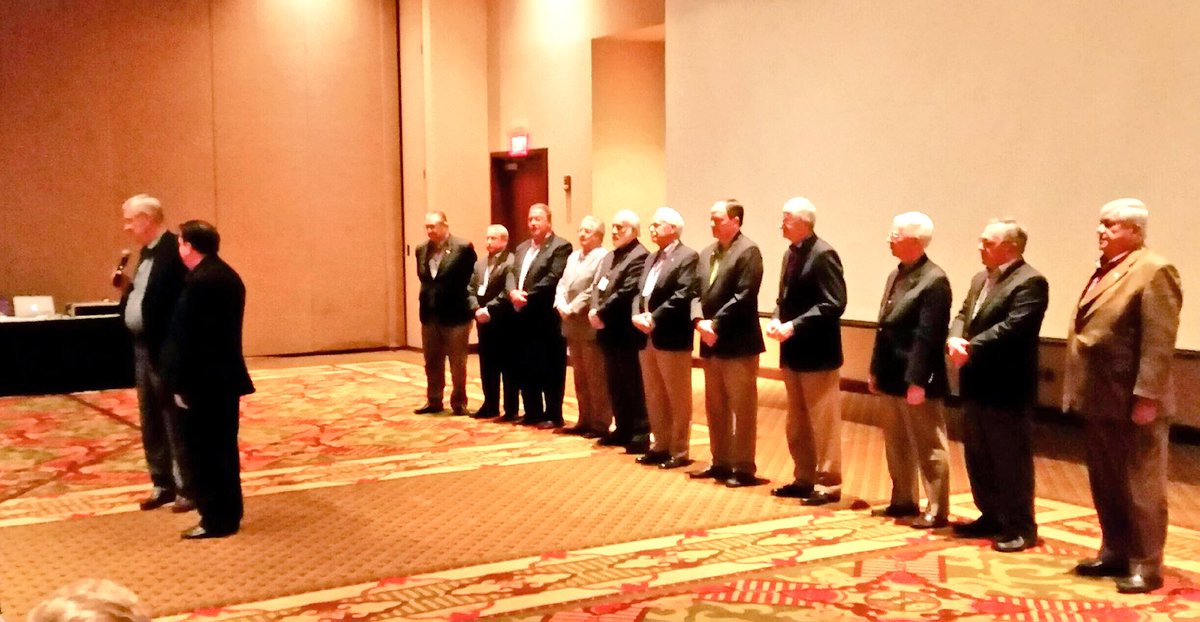 TheScottishRite's tweet photo. SGC Seale asks Actives/Deputies present at #2016SRWorkshops to cap the newest Deputy in Japan &amp; Korea, Don Smith https://t.co/Qe5QAHoHKS