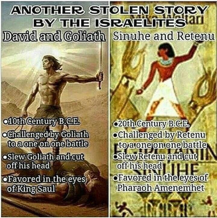 AlaskanAtheists's tweet photo. #plagarism #israelites #david #goliath #bible #fiction #manmade #god #samuel1:17 #jesus #paganism #christianity https://t.co/CCuHPunCUD