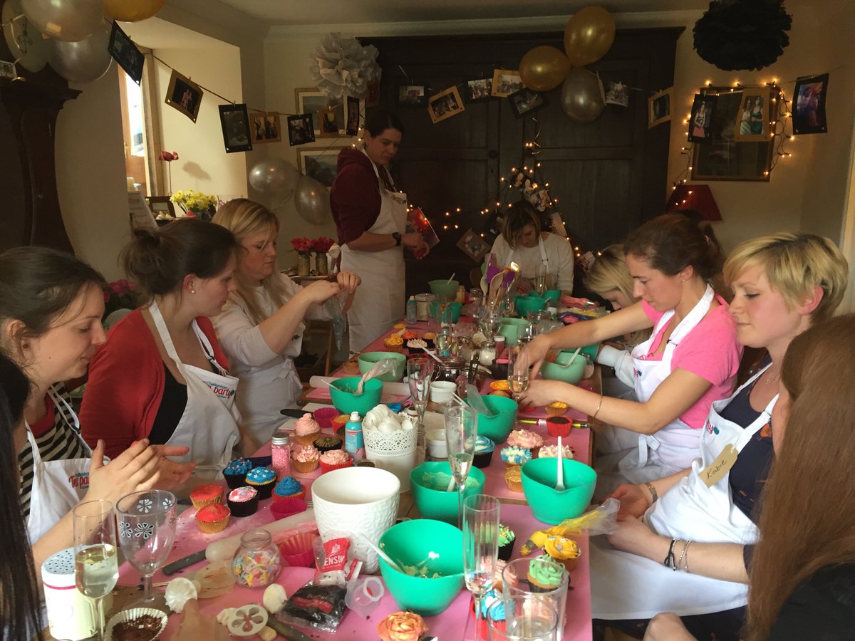 Met a fantastic group of girls at our cupcake wars #henparty. Makes me want to get married all over again!