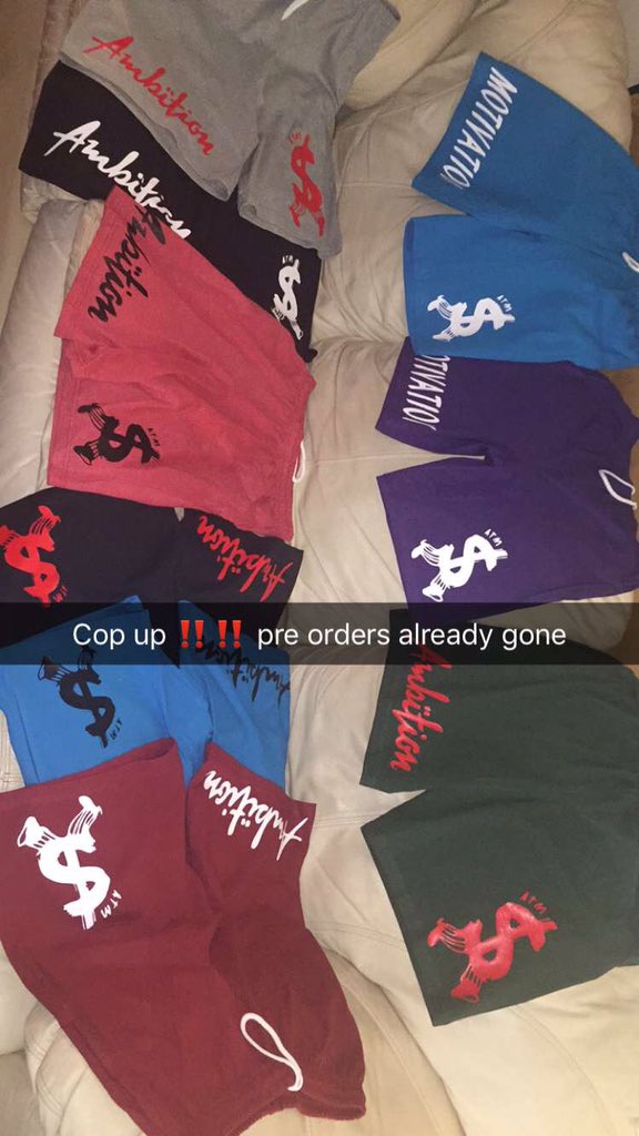 ATimesM's tweet photo. Hit Me Up First Batch Almost Gone 🅰™ #AxMGear #Summer16 https://t.co/A9Wxzj8Blk
