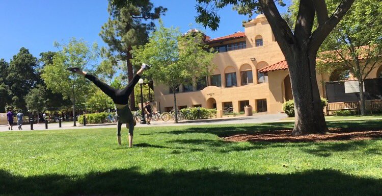 Just saw Stanford and props to Mariah for the good balance