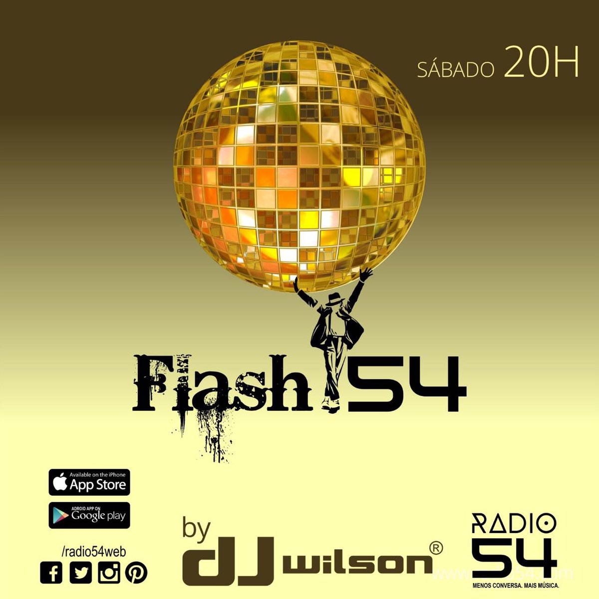 Radio54Online's tweet photo. Sábado de festa! #Flash54 o programa mais esperado da semana! Logo mais às 20h . #oldies #mix #remix #housemusic https://t.co/CBeOmw55uX