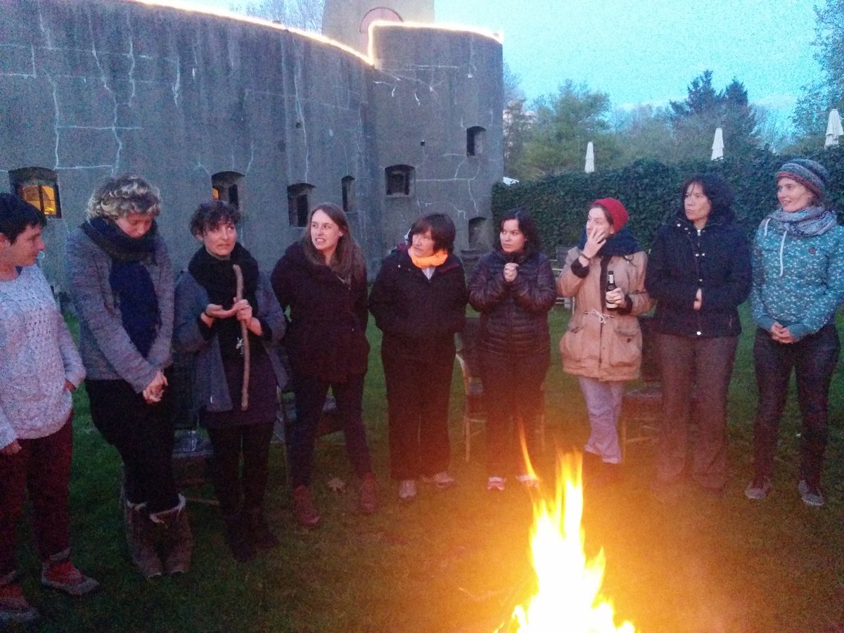 CealNetwork's tweet photo. Fire Circle #cealutrecht @Oasis_EEs @zuricor @Instituto_Elos @portusarea @EspacioAdobera https://t.co/VV89a9iXrj