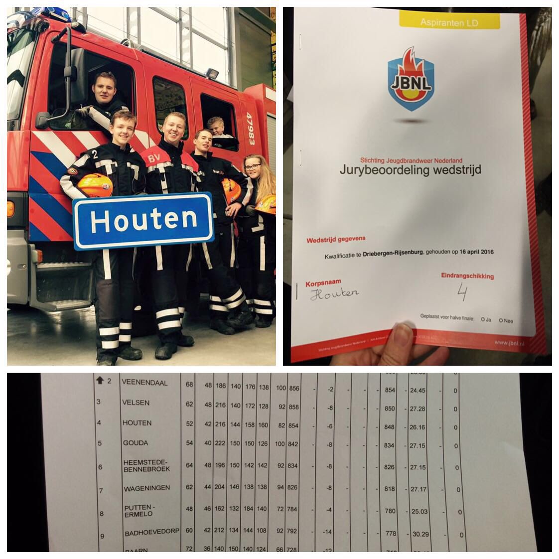 JbHouten's tweet photo. Top prestatie! Wij zijn door naar de kwart finale!💪🏽🚒🚨 https://t.co/kY84hPcoIz