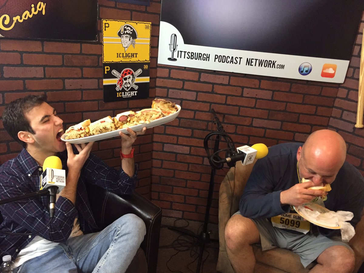 YaJagoff's tweet photo. Thx @JesseIrwin_ for coming on the @yajagoffpodcast. Search➡️ #FallonVsIrwin thx @primantibros for breakfast 👀 https://t.co/UAr3WjyKrO