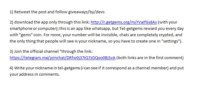 GiveawaysByDevs's tweet image. #GIVEAWAY of 0.3 #BITCOIN for winner (randomly chosen),0.1 Bitcoin for the second.Follow the instructions in picture