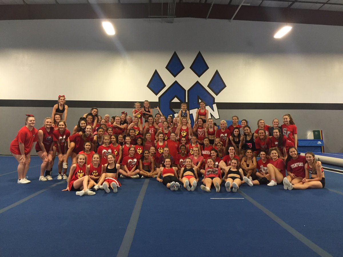 Summit &amp; Worlds teams wearing RED for Kyle. We are so happy you're feeling better &amp; can't wait to see you S❤️❤️N!