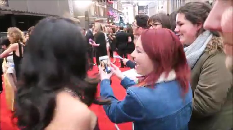 sophnorton's tweet photo. The cutest moments with @dew_natalie at the @OlivierAwards love these photos😭😭❤️❤️  #teambendit @BendItMusical https://t.co/yM4EG4Nf9C