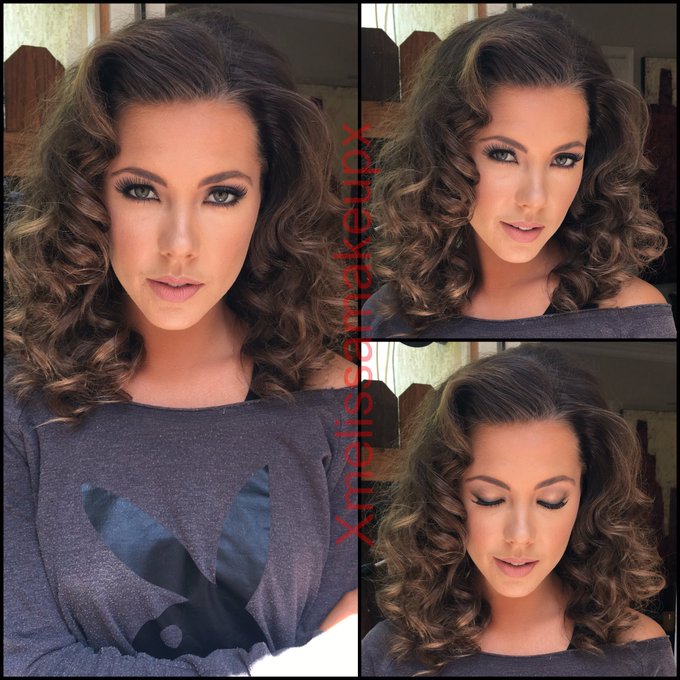 Makeup for my CGOY party last night by the amazing @XmelissamakeupX https://t.co/io7w4FEKuo