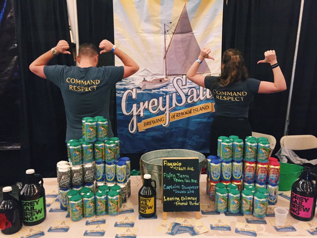 GreySail's tweet image. Still pouring strong at Beer Summit.  Come stop by Grey Sail! #commandrespect #drinklocal