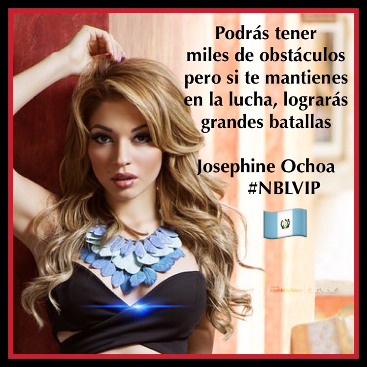 ChapinesVotemos's tweet photo. La batalla puede ser grande, pero solo el que lucha lo logra vencer, te queremos @JossieOchoaTV https://t.co/yIVddk5fID