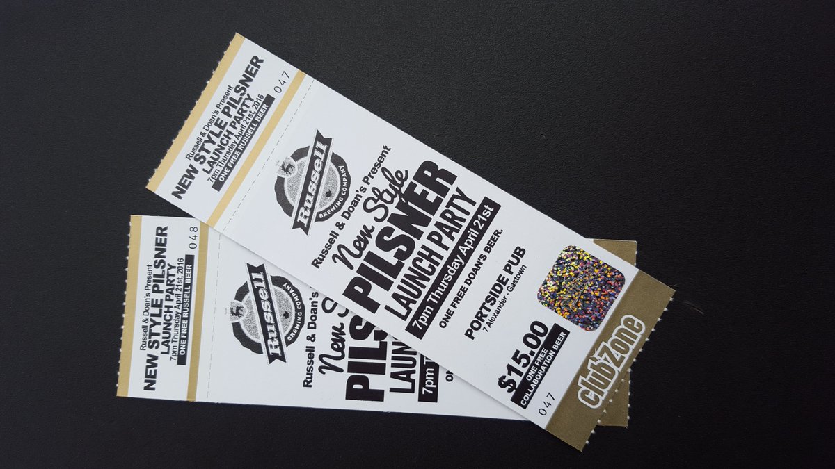 In support of <a href="/DoansCBC/">Doan's Craft Beer Company</a>, we are GIVING AWAY 2 tix to the Release Party at <a href="/ThePortsidePub/">The Portside Pub</a>! Follow and RT to enter!