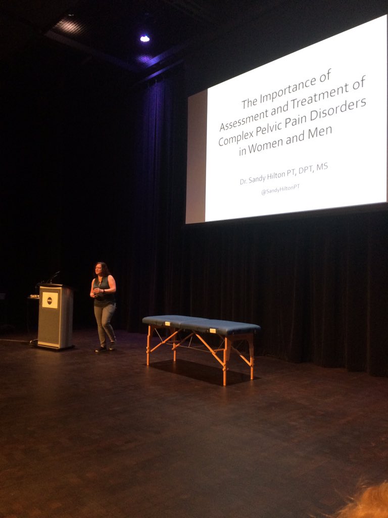 ForwardMotionPT's tweet photo. @SandyHiltonPT taking the stage. #rmtbc https://t.co/h8VLmITNCL