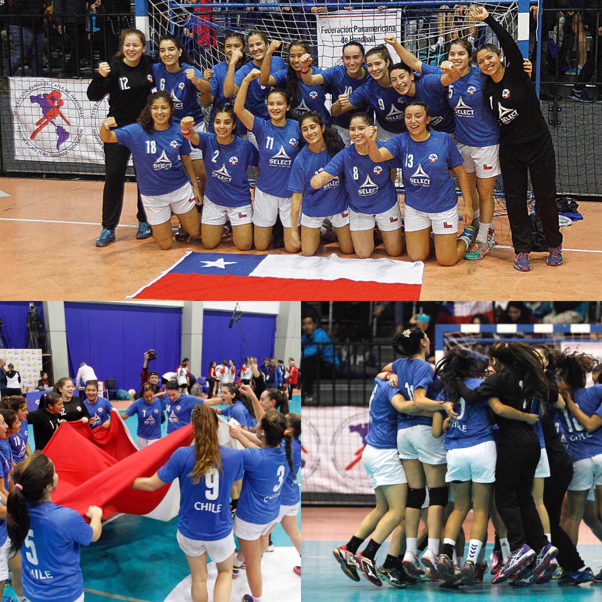 TeamChile_COCH's tweet photo. GRACIAS TEAM CHILE BALONMANO POR NUEVA ALEGRÍA A NUESTRO PAÍS. GOLEAN A CANADÁ Y CLASIFICAN AL MUNDIAL DE ESLOVAQUIA https://t.co/83KOeVeRi2