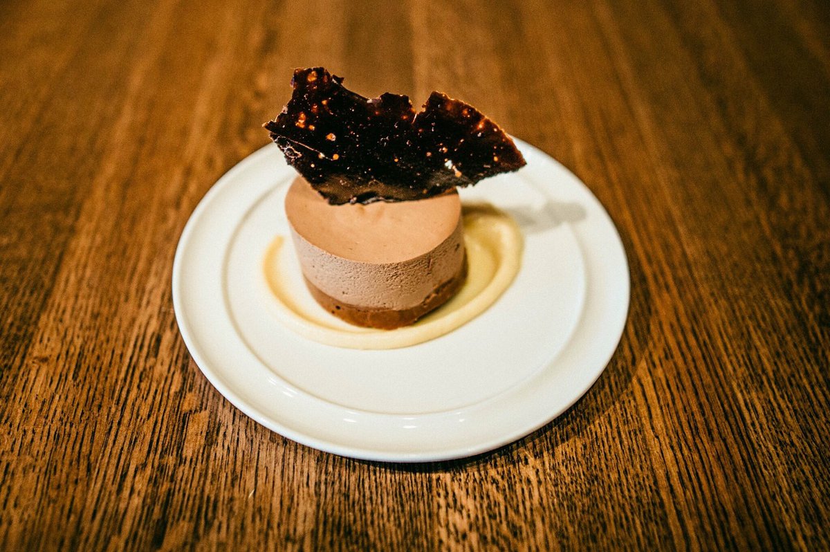 Have you tried Smoked Chocolate?

#Smoked Chocolate Mousse Aerated Milk Chocolate, White #Chocolate Cremeux Sauce