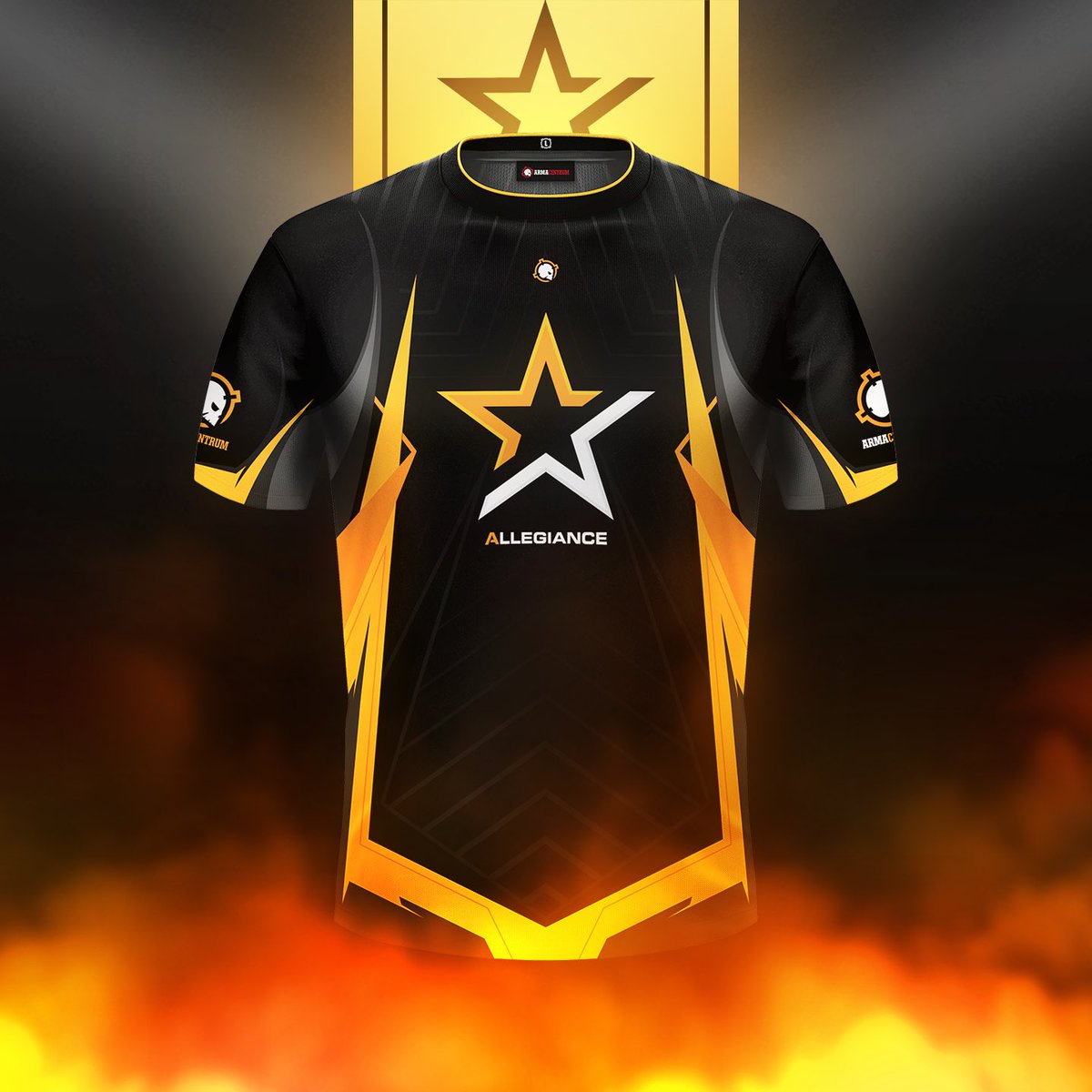 TeamAllegiance's tweet photo. Dress like the pros with an Allegiance jersey from https://t.co/FKCohmIyv3 and be sure to follow them @eSportsBooth https://t.co/rpAxhdgMmM