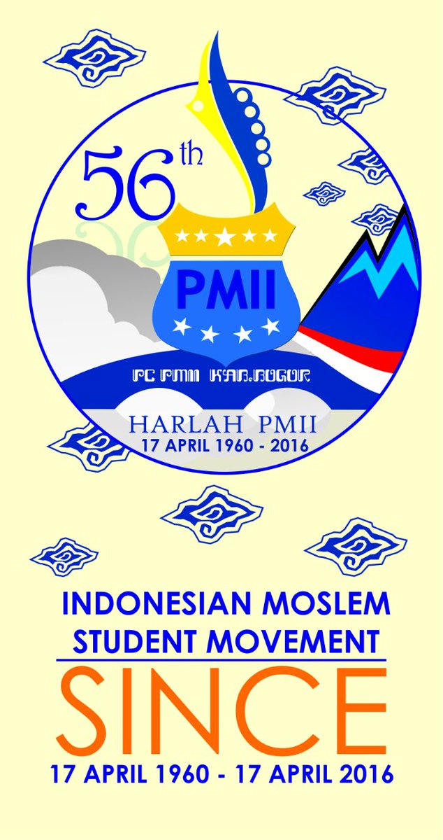 pmii_bogorkab's tweet photo. Krna kami bangga
#HarlahPMII56 @Yosiridwan @ayunk0104 @riz41vie @nonnayyhaa @kuero_alan @Fathur_rohman74 @ShodiqulDi https://t.co/c5fDMMHynh