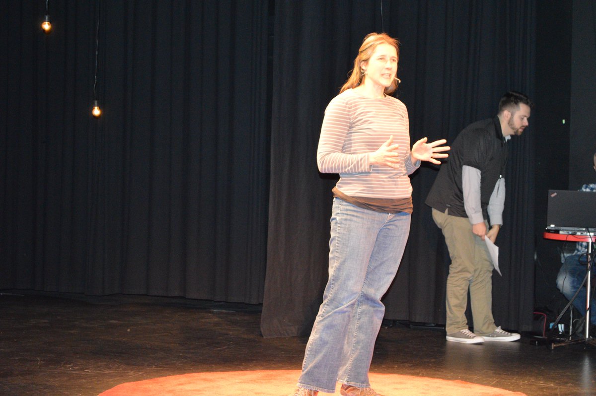 "Nature does not need to be scripted;let wonder lead the way." #illuminated <a href="/TEDxMoncton/">TEDxMoncton</a>