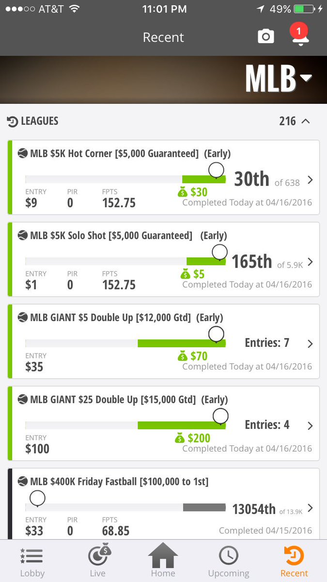 DFS_SAINT's tweet image. #mlb #nba #dfs #dfssaint 🤑💸🙌🏻