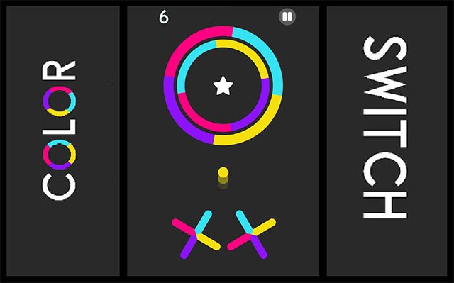 AndroidGamesDig's tweet image. ilnk.me/18f41 Color Switch - Your goal is to make the entire puzzle one color.