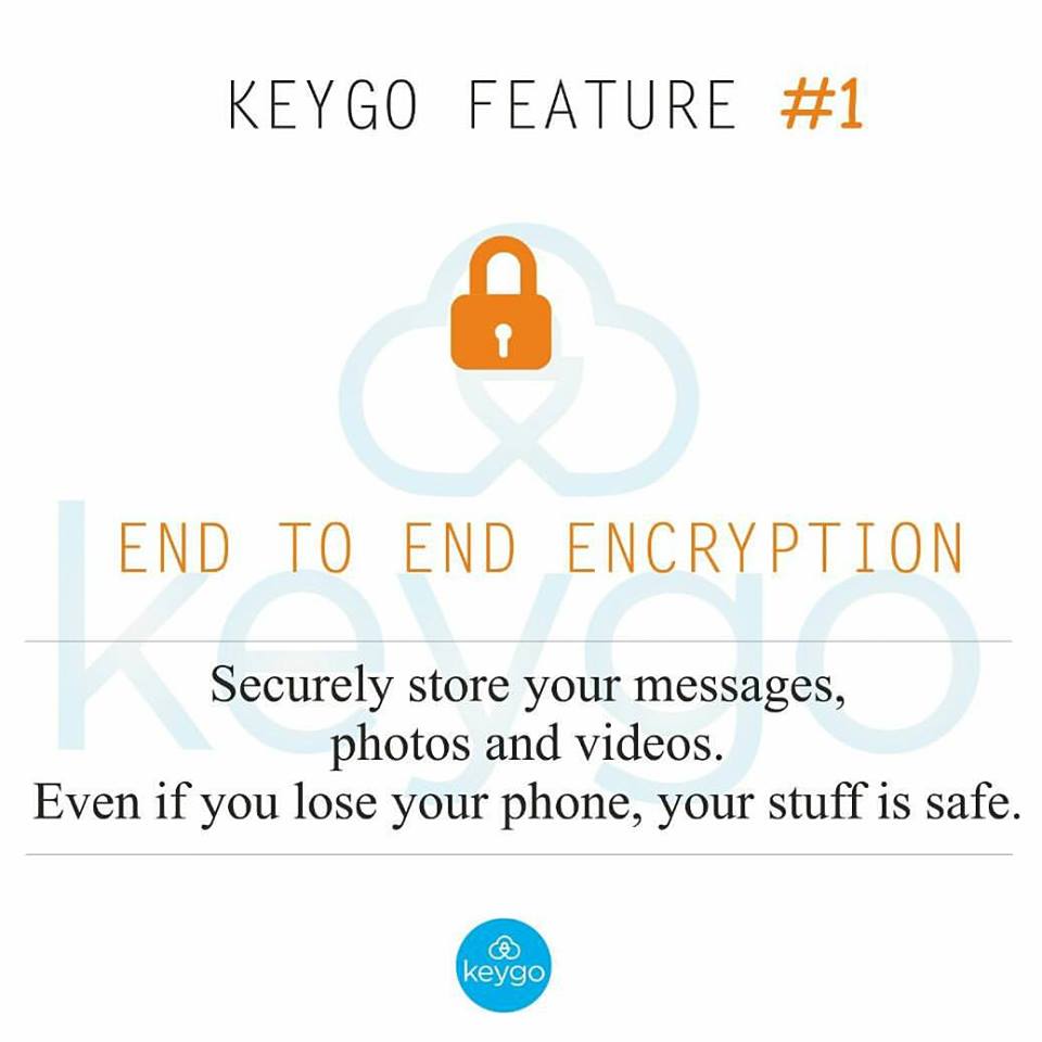 keygoapp's tweet photo. Features from the most private app in the world. #privacy https://t.co/hgEi5eB3RM