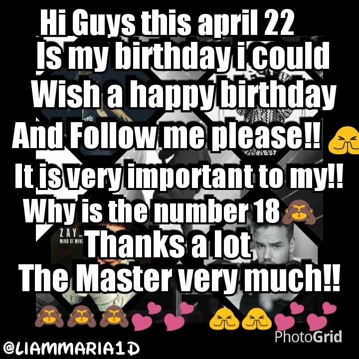 LiamMaria1D's tweet image. Rt: Thank you very much boys love much 🙈💕@Harry_Styles @NiallOfficial @Louis_Tomlinson @zaynmalik @Real_Liam_Payne