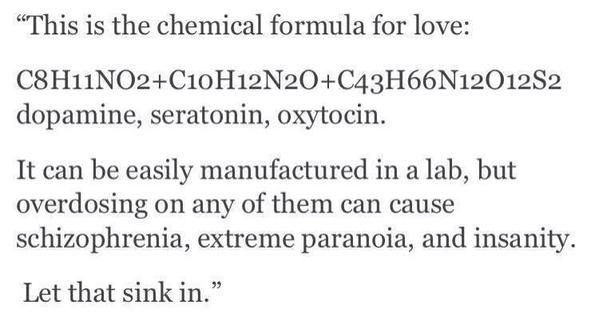 Expherience's tweet photo. This is the chemical formula for love https://t.co/ucfyTRIo2r