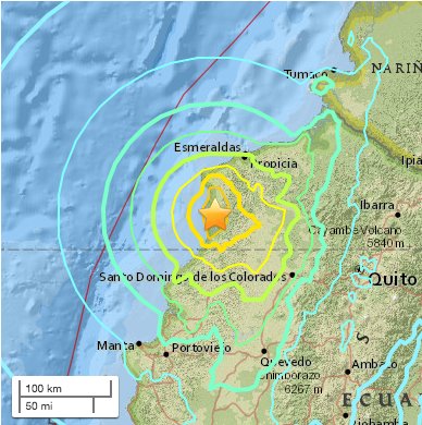 lahistoriaec's tweet photo. Portal del servicio geológico de #EEUU reporta terremoto a 25km de Pedernales, en el límite entre Manabí y Esmeradas https://t.co/taJdew4AEO