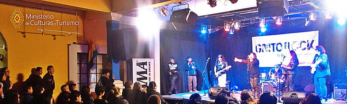 CulturasBolivia's tweet photo. La banda paceña #Bruhash se adueña del escenario del #GritoRock2016 en el #PatioCultural https://t.co/WPuZAf5nzO