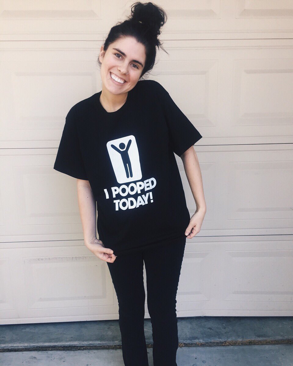 KaitlinMariani's tweet photo. The shirt says it all๐๐ฝ๐ฉ #AppendectomyRecovery @sheilamariani thanks for the shirt mom๐ https://t.co/9cVtgY62Ms