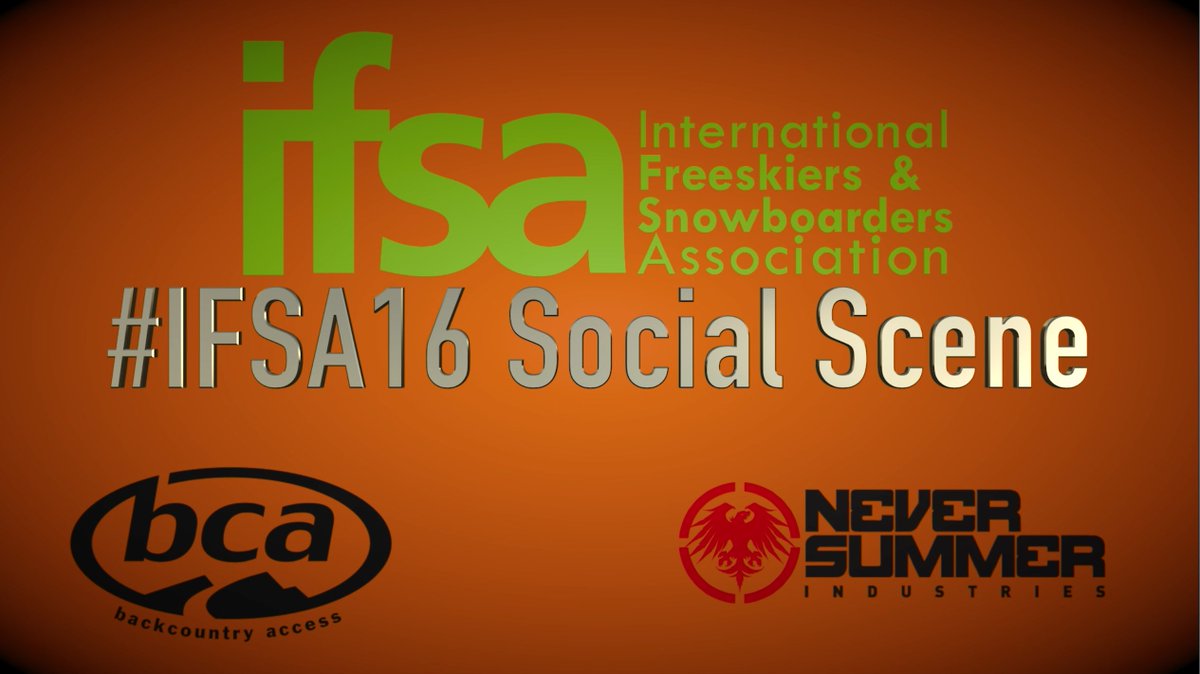 IFSAfreeriders's tweet photo. Check out the #IFSA16 Social Scene video on our FB page! Shoutout to our athletes, fans and sponsors! https://t.co/kWGRQ0vsUD
