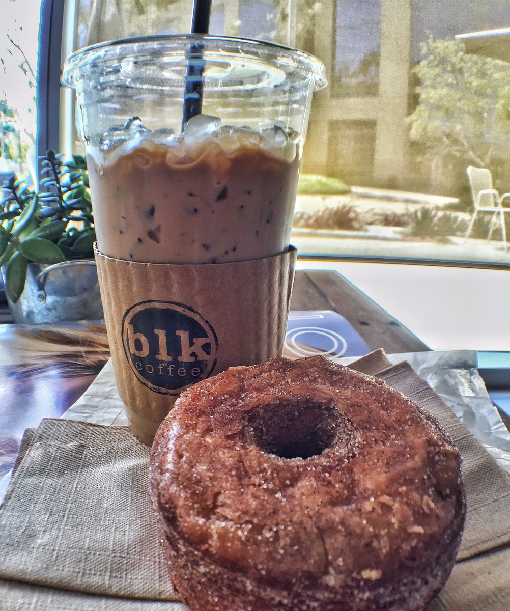 MayhemStudios's tweet photo. -@blkcoffeeshop &amp; #Cronut pick me up! It's been too long. #blkCoffeeShop #VTMcoffee #OrangeCounty https://t.co/uB2dp9s6Xa