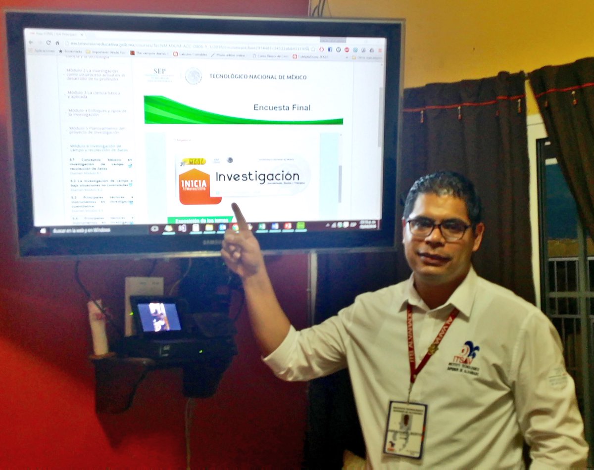 ing_ruiz25's tweet image. Saludos al @MoocInv👍🏻 #módulo6 #MOOCinvestigación... Hace falta ver más #Mooc&apos;s😃