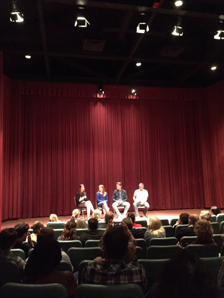 bgurewitz12's tweet photo. Awesome screening of @RoadtripNation "being you". Very inspirational. #EdRev2016. https://t.co/K9hDlihAee
