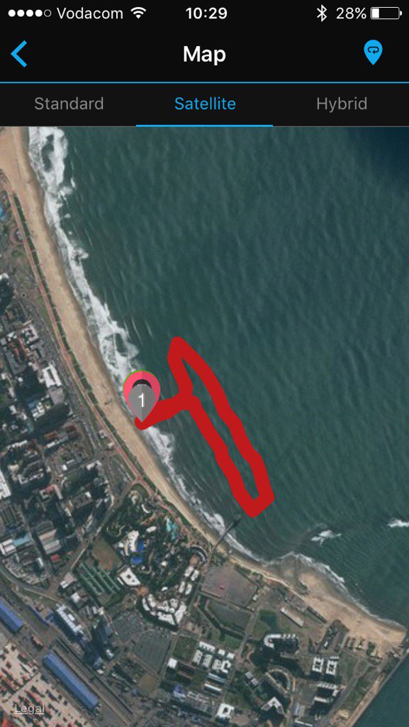 slugger55's tweet photo. Nice recovery swim this morning after last week @IMSouthAfrica #bodystillsore https://t.co/8wKavyPVvI