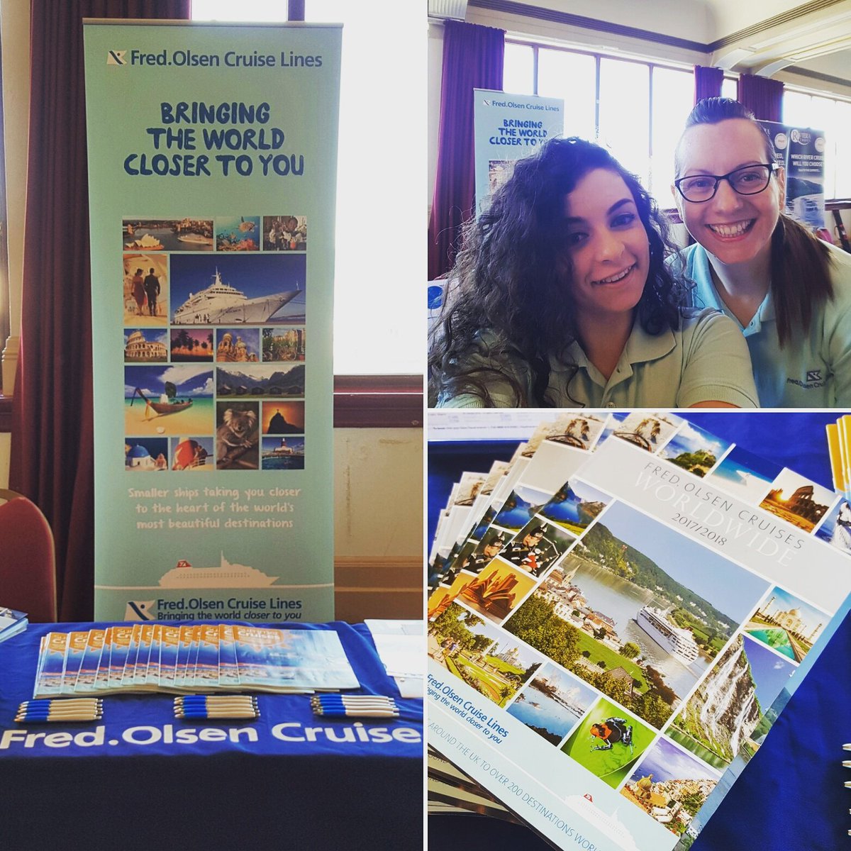 Come &amp; see us at the Holiday &amp; Cruise Show in Bournemouth It's all Fred. Olsen Cruise Lines 🚢 @fred.olsencruiselines